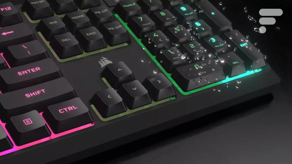 Corsair K55 RGB PRO à moins de 46 € : le clavier gaming silencieux qui défie les idées reçues