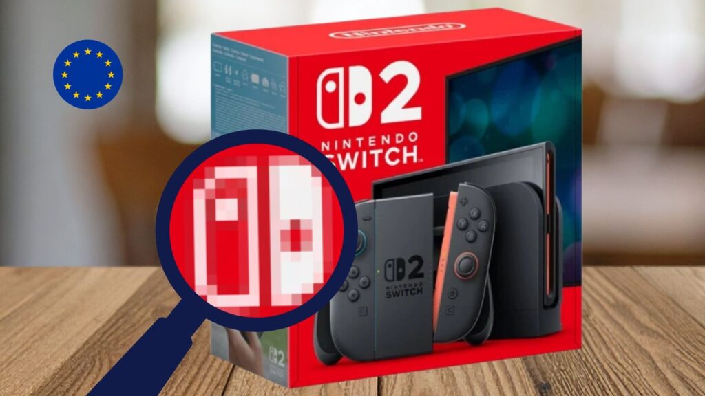 Nintendo Switch 2 européenne : le détail qui la distingue en magasin
