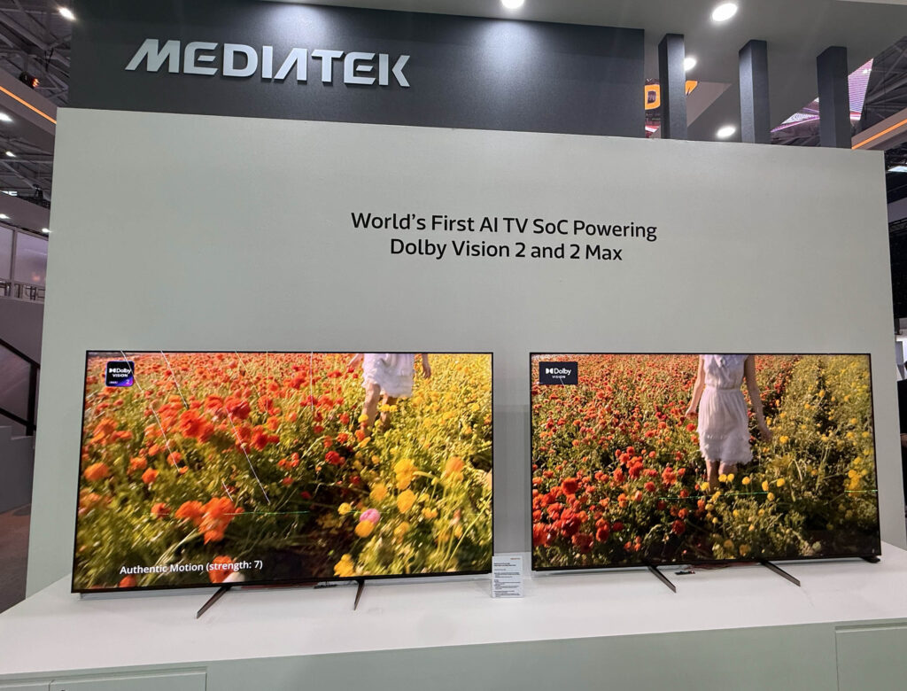 Dolby Vision 2 : MediaTek surprend avec une démo sur un téléviseur Sony non compatible