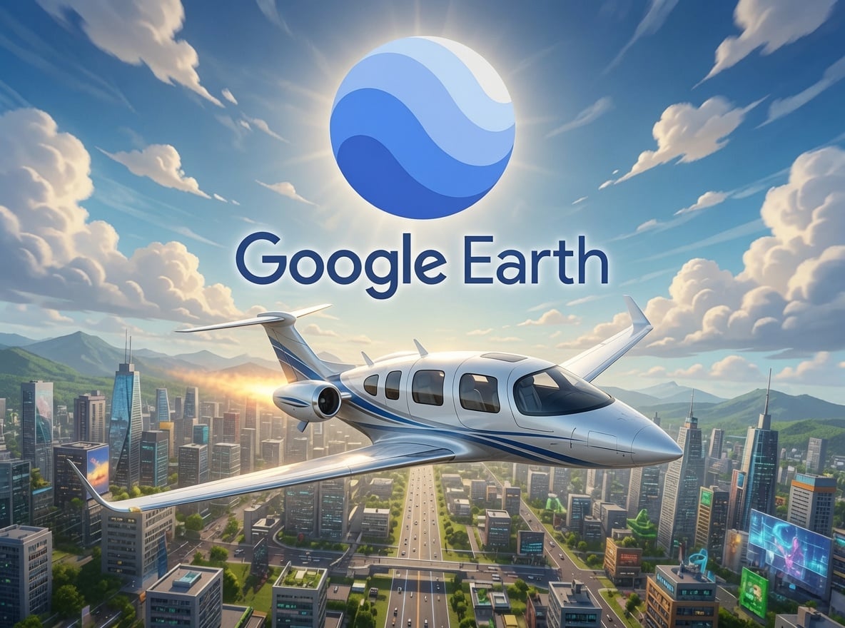 Découvrez le simulateur de vol caché de Google Earth : une expérience gratuite et immersive