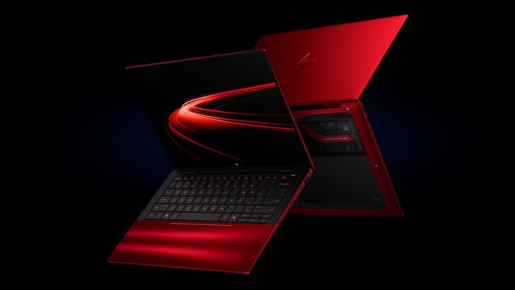 HP et Ferrari révolutionnent le marché avec un PC portable à l’effigie du Cheval Cabré