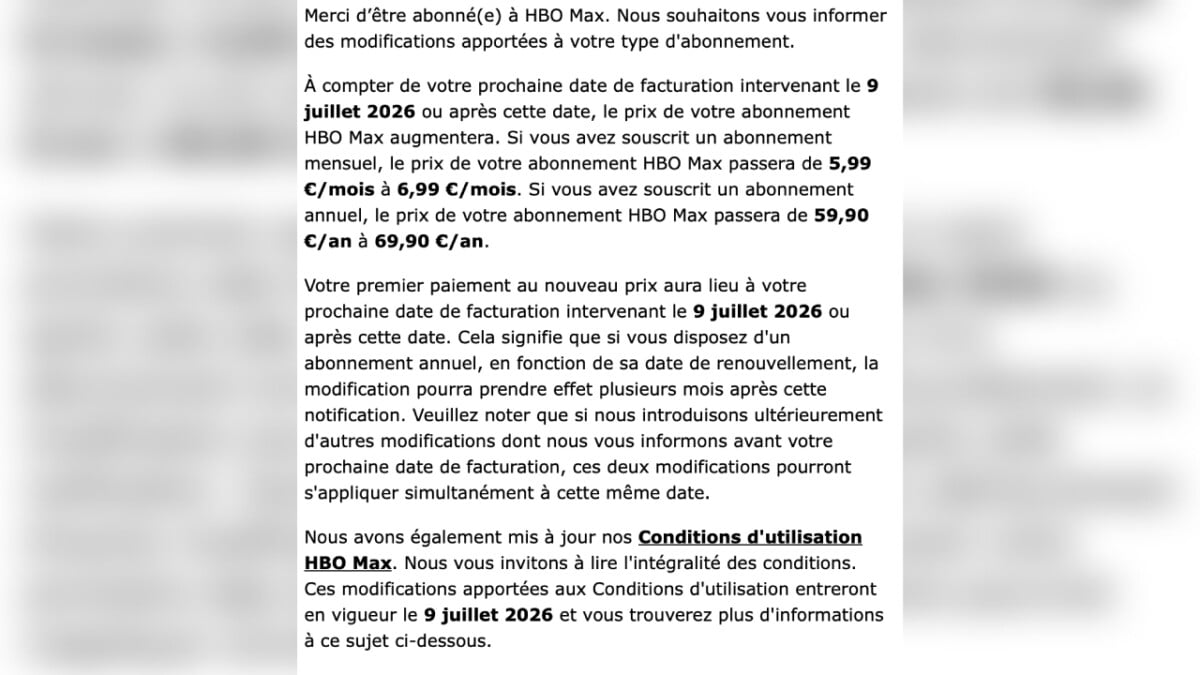 HBO Max revoit ses tarifs à la hausse en France : ce qui change pour les abonnés