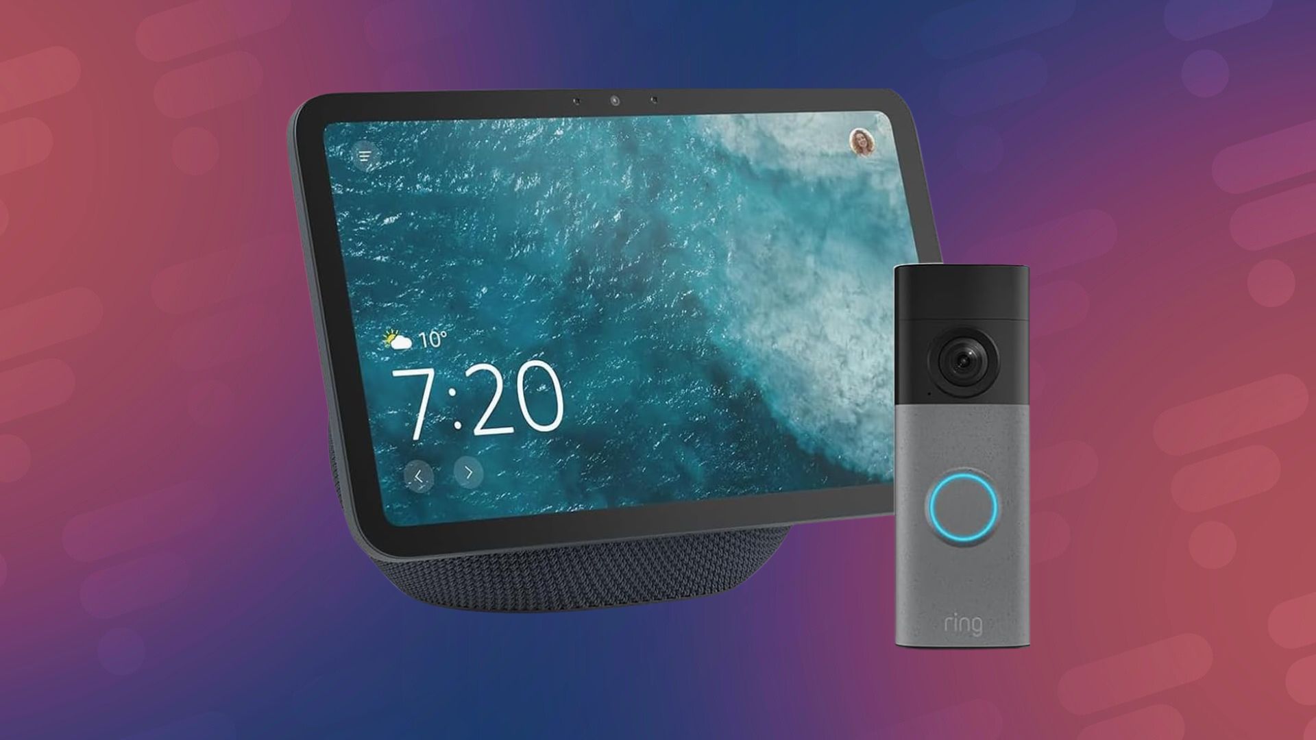 Sécurité connectée à prix réduit : l’offre Amazon Echo Show 8 et Ring Doorbell à ne pas manquer