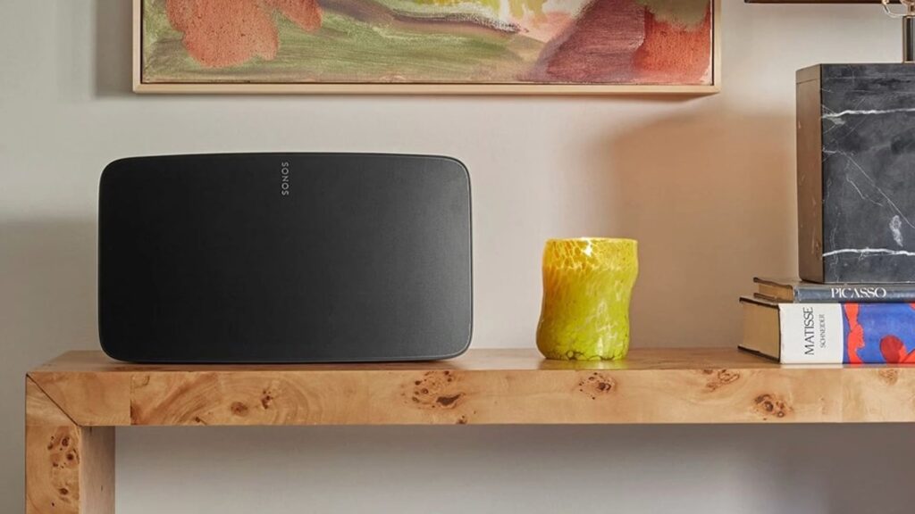 Sonos Five en promotion : l&rsquo;enceinte haut de gamme pour les amateurs de vinyle à prix réduit