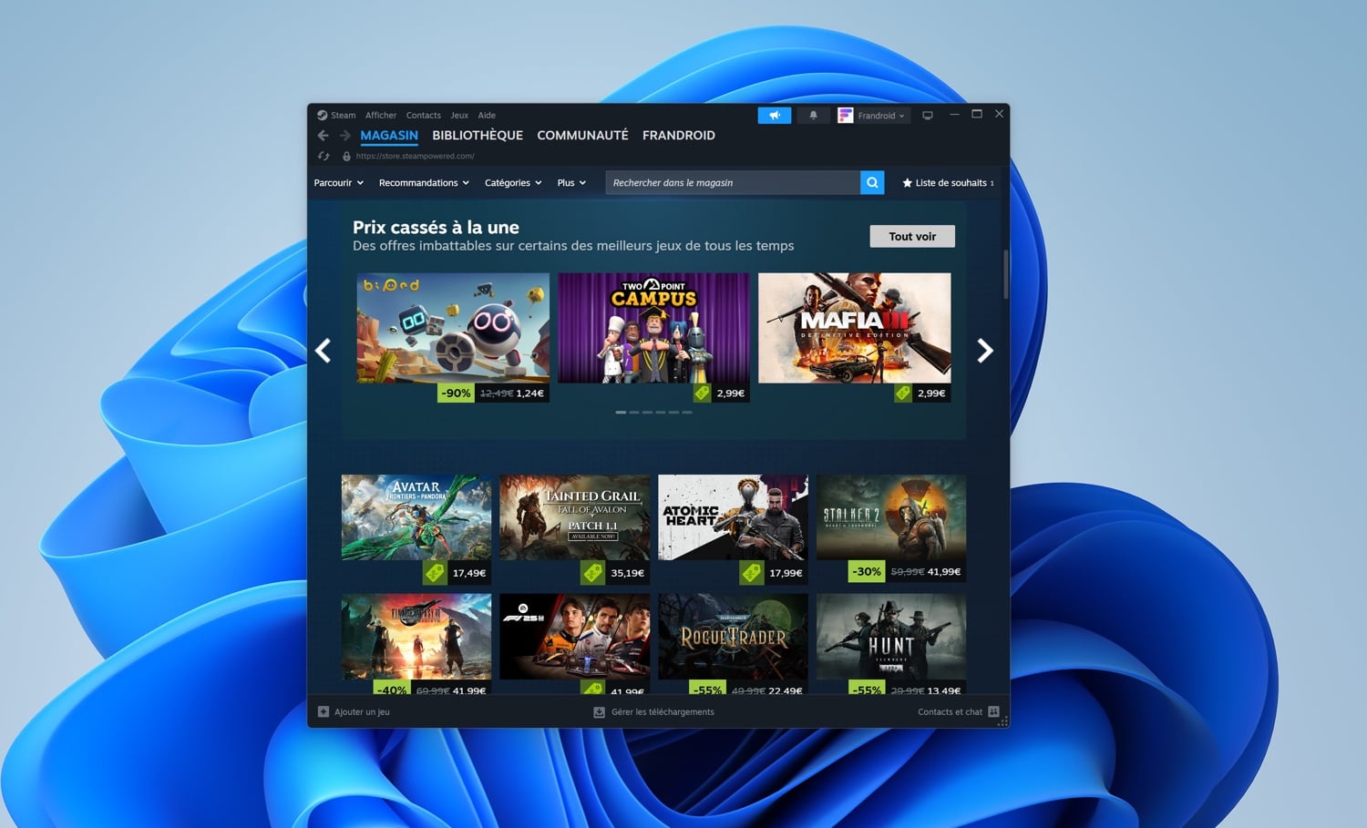 Steam révolutionne son interface pour une découverte de jeux optimisée
