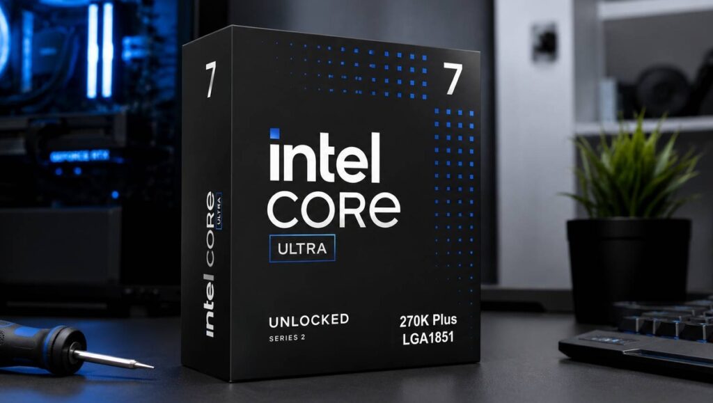 Promo exceptionnelle : le processeur Intel Core Ultra 7 270K Plus 24 cœurs à moins de 300 €