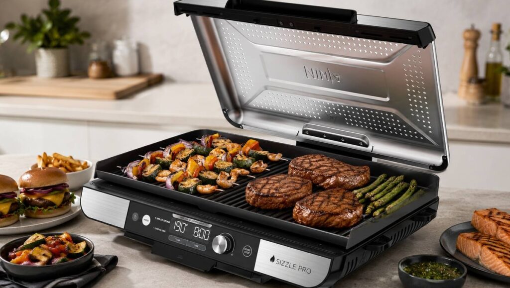 Plancha électrique Ninja Sizzle Pro XL : l’offre exceptionnelle à ne pas rater à 129,99 €